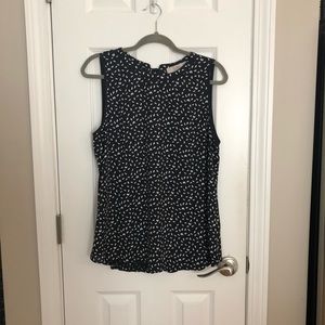 Like New! Loft Sleeveless Blouse